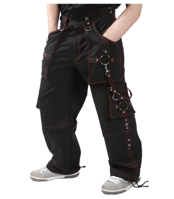 New Men Thread Bondage Transformer Pant Men Gothic Pant 